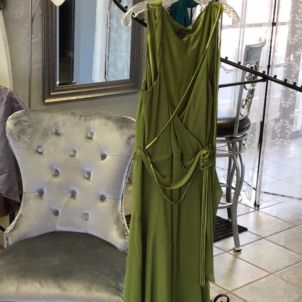 Liz Claiborne Green Dress